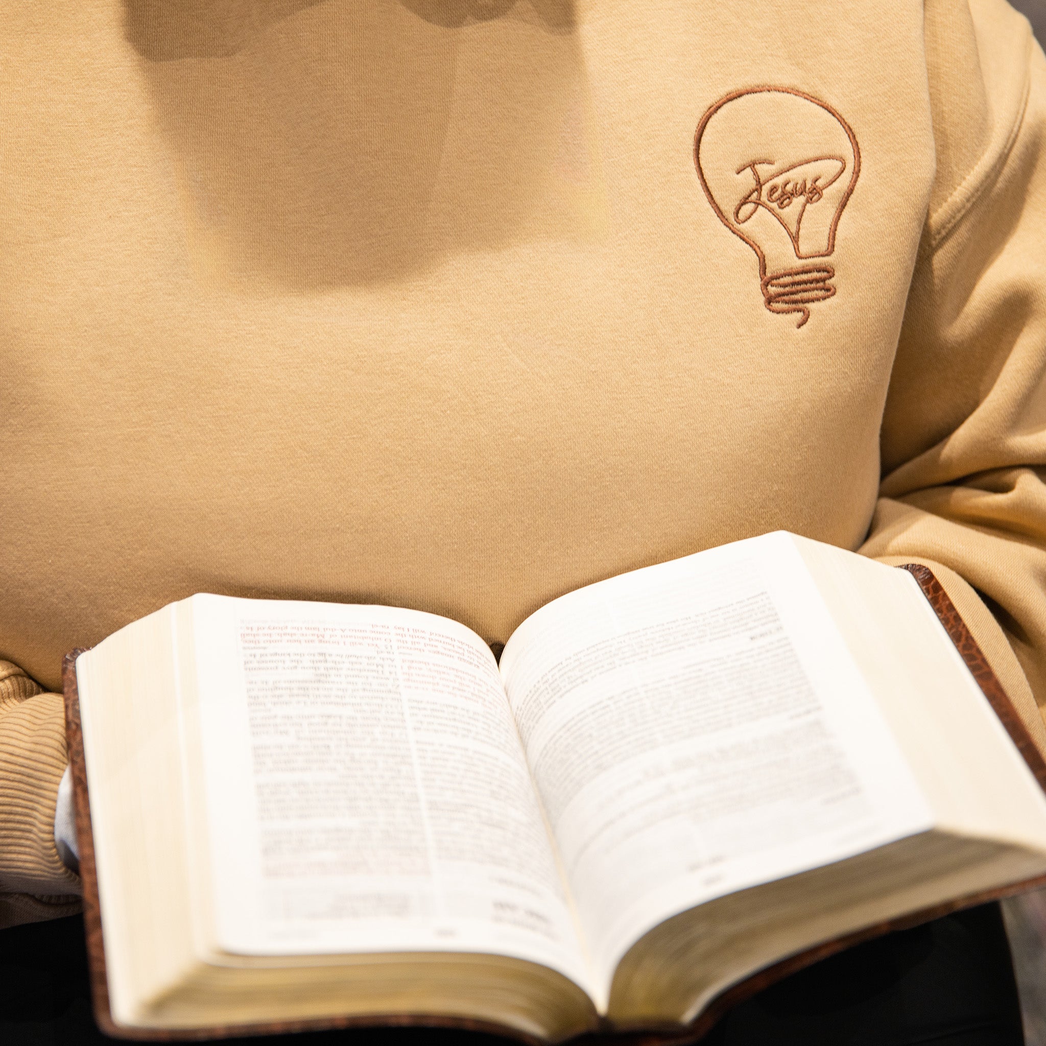 “Jesus is the Light”  Crewneck Sweatshirt